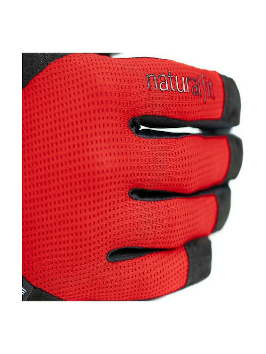 CUBE X Natural Fit Full Finger Cycling Gloves with Gel Multicolored