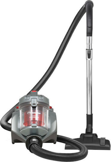 Inventor INVMC20 Ηλεκτρική Σκούπα 700W με Κάδο 2lt Γκρι