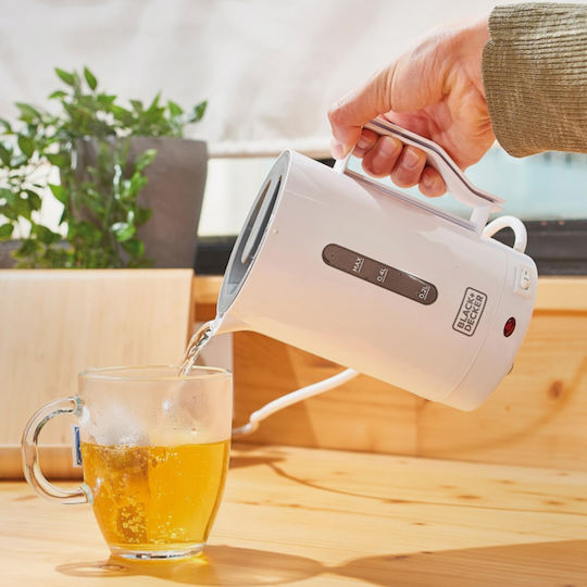Black & Decker Kettle 500ml 1000W White