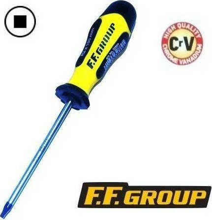 F.F. Group S1 Magnetic Screwdriver Square with Length 80mm