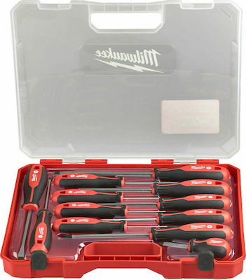 Milwaukee Set 12 Magnetic Screwdrivers