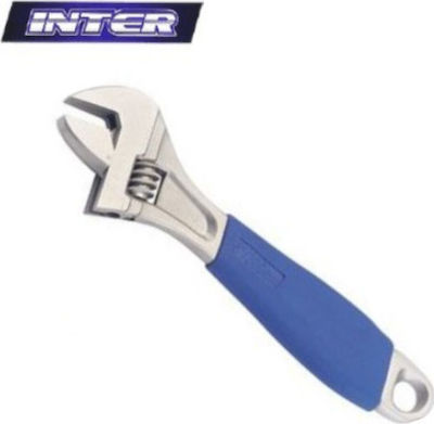 Inter French Wrench with Adjustable Opening 38mm and Anti-Slip Handle 300mm 12"