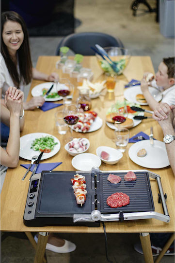 Steba FG 120 Sandwichmaker Grill 1800W Inox