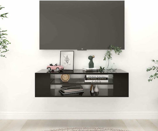 Έπιπλο TV Επιτοίχιο 100x30x26.5εκ. Έπιπλο TV Επιτοίχιο 100x30x26.5εκ.