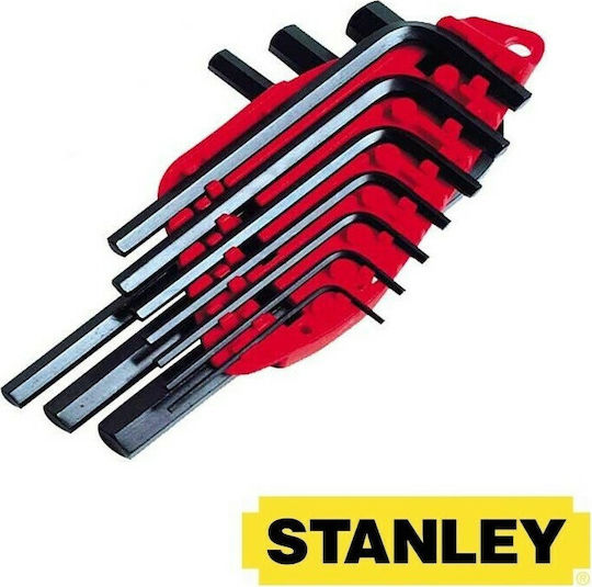 Stanley Σετ 10 Κλειδιά Allen σε Σχήμα L