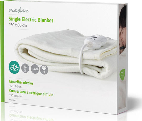 Nedis Waschbar Weiß 60W 80x150cm
