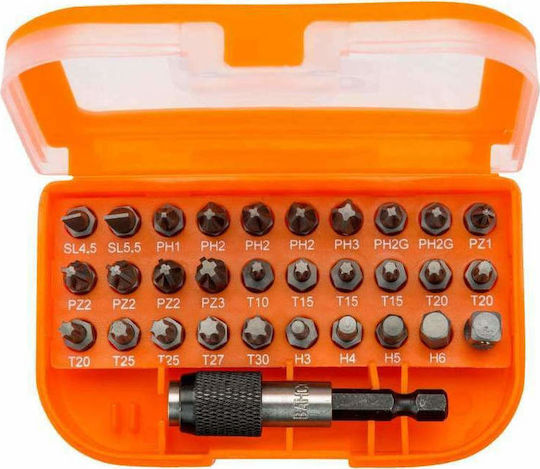 Bahco Set Adapter Set 31 Screwdriver Bits