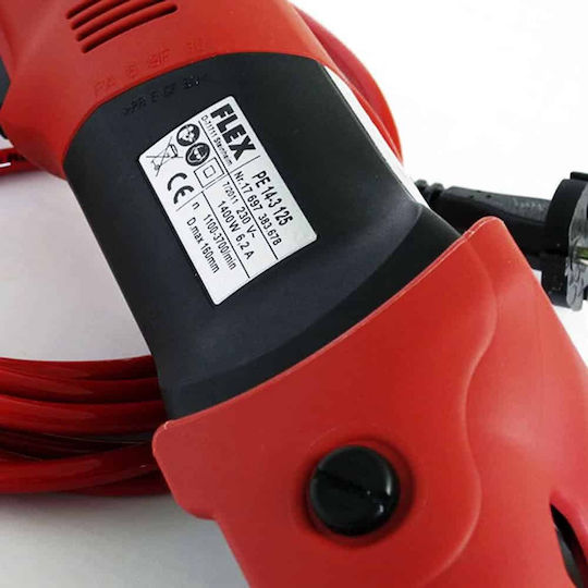 Flex PE 14-3 125 Ротационен Полираща машина 1400W с Регулиране на Оборотите