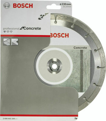 Bosch Διαμαντόδισκος Standard for Concrete 230mm Slicer/Coarse Grater Disc Construction Materials 230mm 1pcs