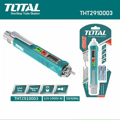 Total Detector de Tensiune THT2910003 AC cu Interval de Măsurare 48 - 1000V