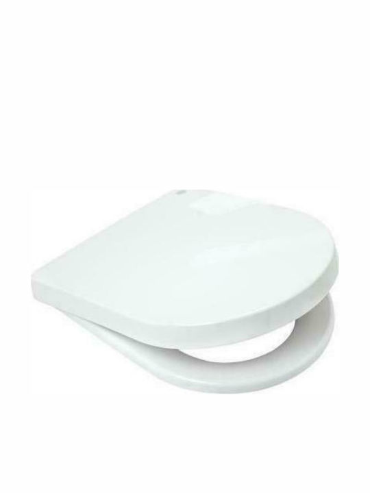 Huida Fontana-Skay Toilettenbrille Soft-Close Bakelit 46x36.3cm Weiß