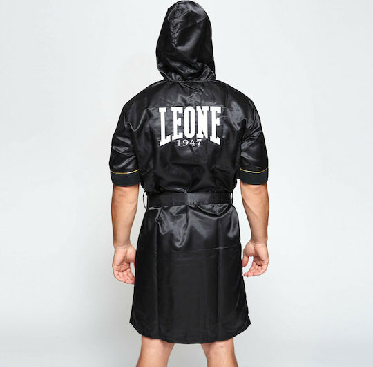 Leone Premium Boxing Gown Μαύρη
