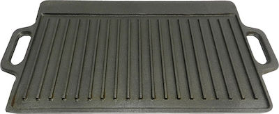 Thermogatz Baking Plate Față și spate with Fontă Flat & Grill Surface No 6 38x23x3.2cm