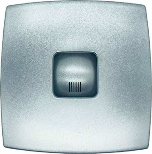 Elmark ALS- D100 Επιτοίχιος Εξαεριστήρας 100mm Ασημί