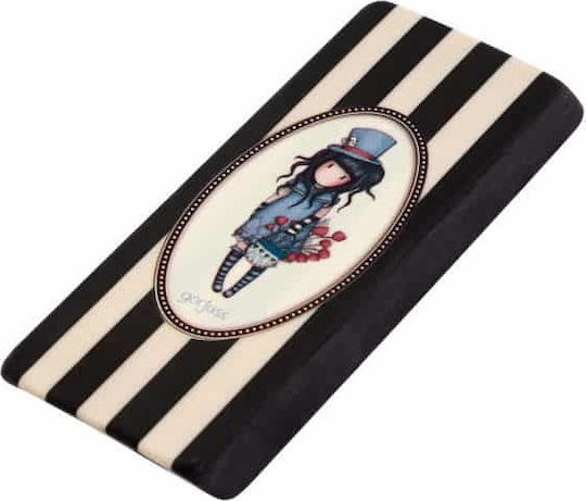 Santoro Eraser for Pencil and Pen Classic Stripe The Hatter 1pcs
