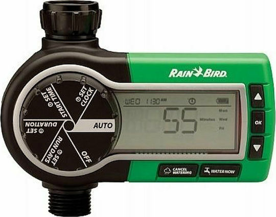 Rainbird 33884 Προγραμματιστής Ποτίσματος Βρύσης Μπαταρίας 1 Εξόδου