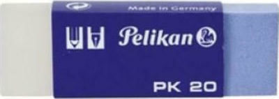 Pelikan Eraser for Pencil and Pen PK20 Plastic Bicolored 619650 1pcs