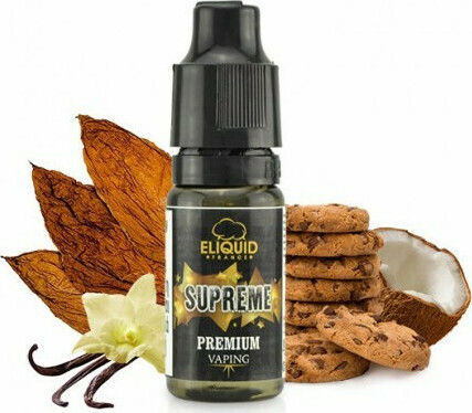 E-Liquid France Έτοιμο Υγρό Αναπλήρωσης Supreme με Γλυκιά / Καπνική Γεύση 0mg 10ml