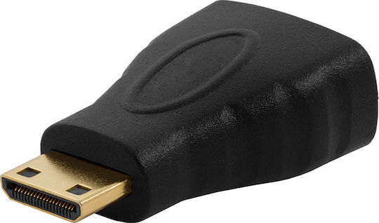 DeTech HDMI Männlich Zu Mini-HDMI Weiblich Konverter 1 Stück 17128