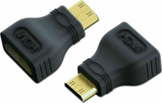 DeTech HDMI Männlich Zu Mini-HDMI Weiblich Konverter 1 Stück 17128