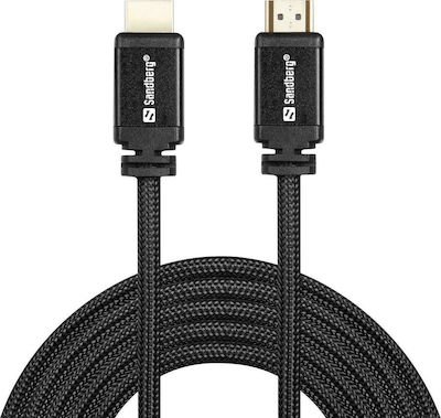 Sandberg HDMI 2.0 Cable HDMI male - HDMI male 10m Black