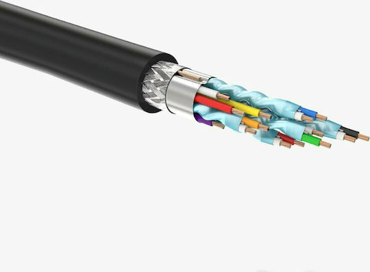 Ugreen HD107 Cable HDMI male - HDMI female 1m Μαύρο
