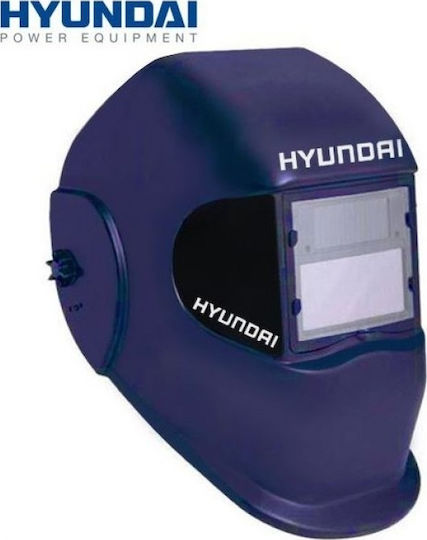 Hyundai HYWH-350F Welding Helmet with 90x35mm Visual Field Black