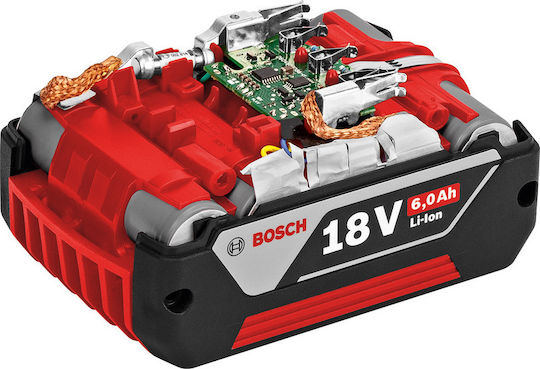 Bosch Батерия за Инструменти Литиеви 18V с Капацитет 6Ах GBA