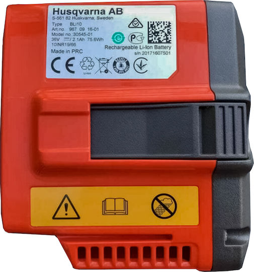 Husqvarna Werkzeugbatterie Lithium 36V mit Kapazität 2Ah