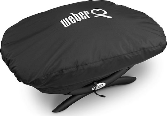 Weber Premium Капак за Грил Черен Съвместим с Q2200 от Полиестер с UV Защита 82брx48брx32бр