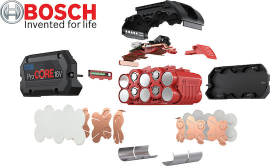 Bosch Σετ 2 Μπαταριών Εργαλείου Λιθίου 18V Χωρητικότητας 8Ah με Φορτιστή ProCORE