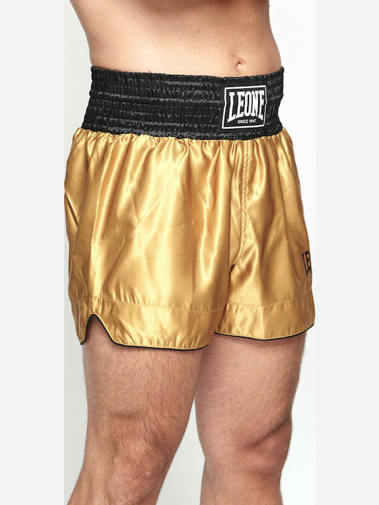 Leone Basic Ανδρικό Σορτσάκι Kick/Thai Boxing Χρυσό