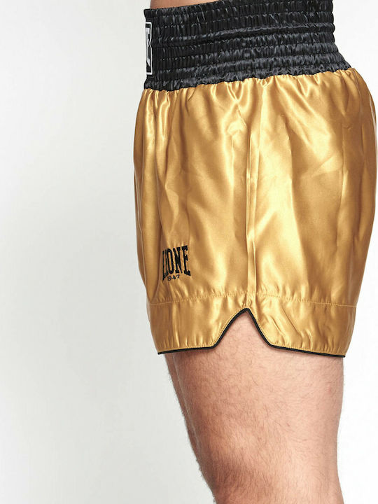 Leone Basic Ανδρικό Σορτσάκι Kick/Thai Boxing Χρυσό