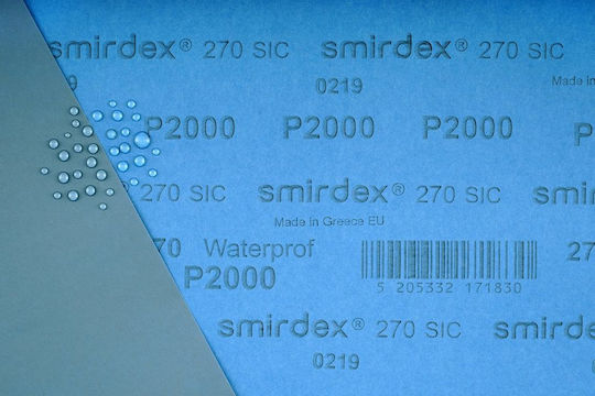 Smirdex 270 Simple Sanding Sheet K100 230x280mm Waterproof