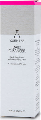 Youth Lab. Gel Καθαρισμού Daily Cleanser για Λιπαρές Επιδερμίδες 200ml