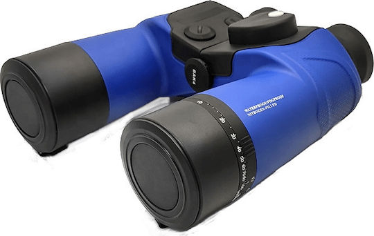 Falcon Binoculars Waterproof Optics Marine II Blue 7x50mm