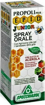 Specchiasol Propoli Plus E.P.I.D. Junior Spray for Children Gluten-Free Strawberry 15ml