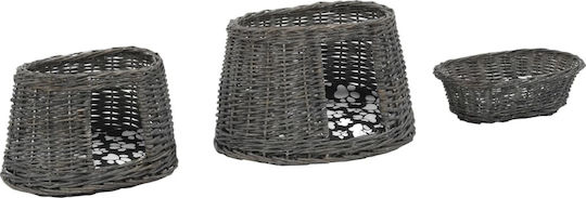 vidaXL Nest Katze Gray 47x34x60cm