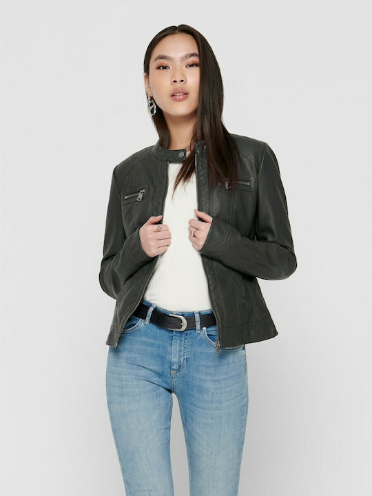 Bandit Γυναικείο Biker Jacket Μαύρο
