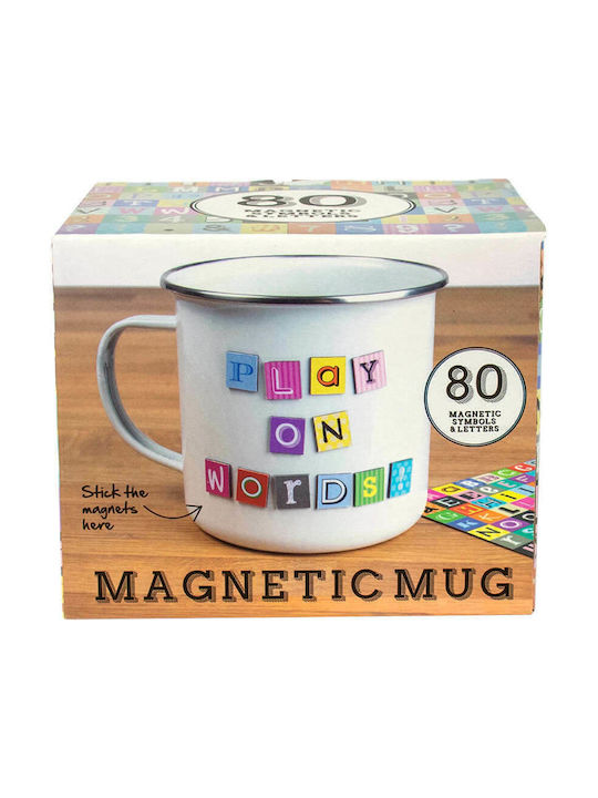 Blue Sky Studios Magnetic Tasse Emaille Weiß 1Stück