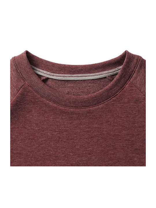 R-280F-0 Γυναικείο Φούτερ Maroon Marl