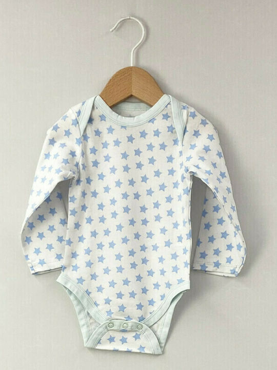 abo Baby Bodysuit Underwear Set Long-Sleeved White