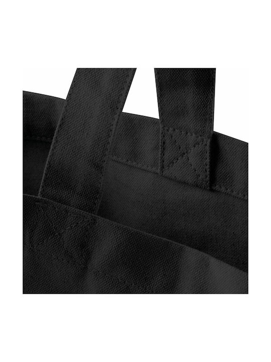 Westford Mill W623 Βαμβακερή Τσάντα για Ψώνια σε Μαύρο χρώμα