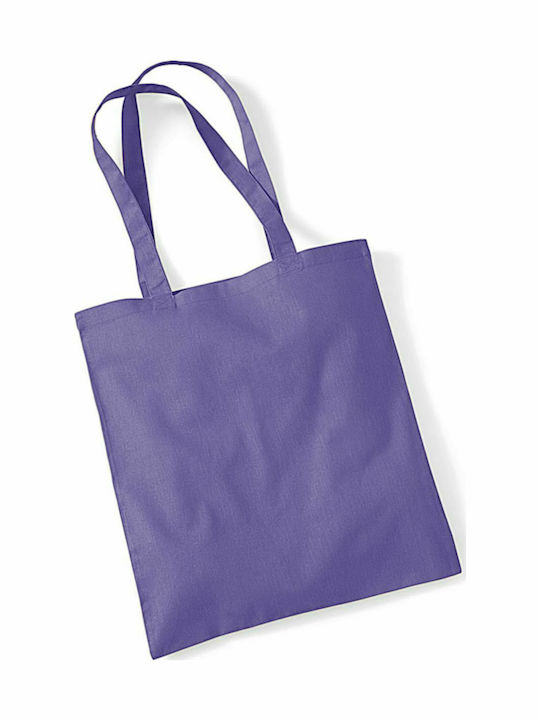 Westford Mill W101 Baumwolle Einkaufstasche Violet