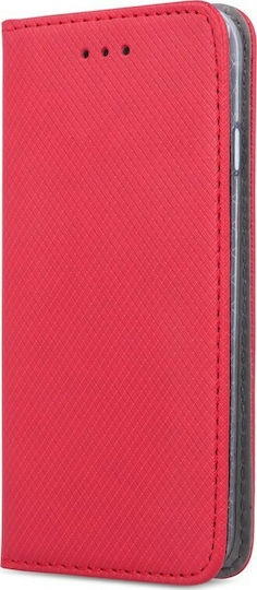 Erbord Book Δερματίνης Κόκκινο (Redmi Note 10 Pro)