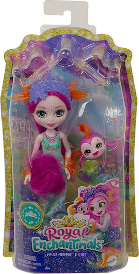 Mattel Maura Mermaid & Glide Κούκλα για 4+ Ετών 15εκ.