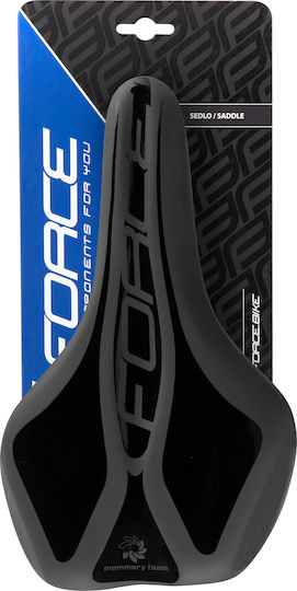 Force Breton Black Bicycle Saddle MTB