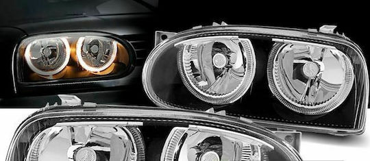 Depo Lumini frontale Ochi de înger pentru Volkswagen Magazin online de golf III R32 Design 2buc