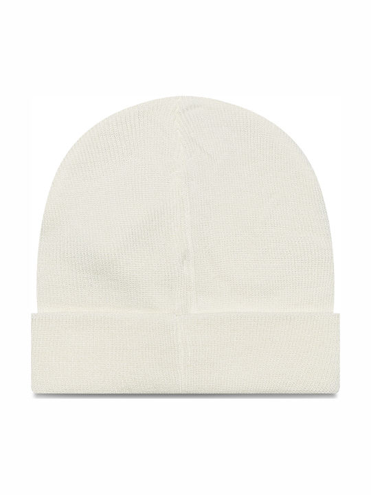 Kids Beanie Knitted Beige