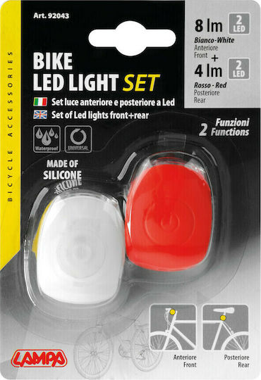 Lampa 9204.3lb Σετ Φώτα Ποδηλάτου